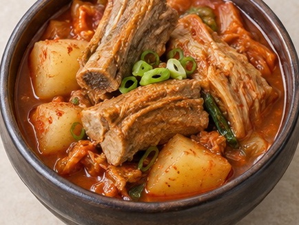 韩式土豆排骨汤(家常版)
