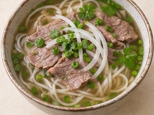 越式牛肉米粉汤(简易版)