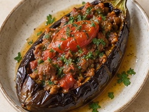 土耳其茄子牛肉船