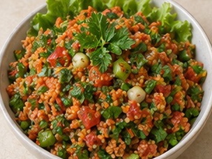 土耳其香草碎麦沙拉