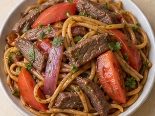 秘鲁牛肉意面(家常版)