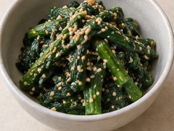 日式芝麻拌菠菜